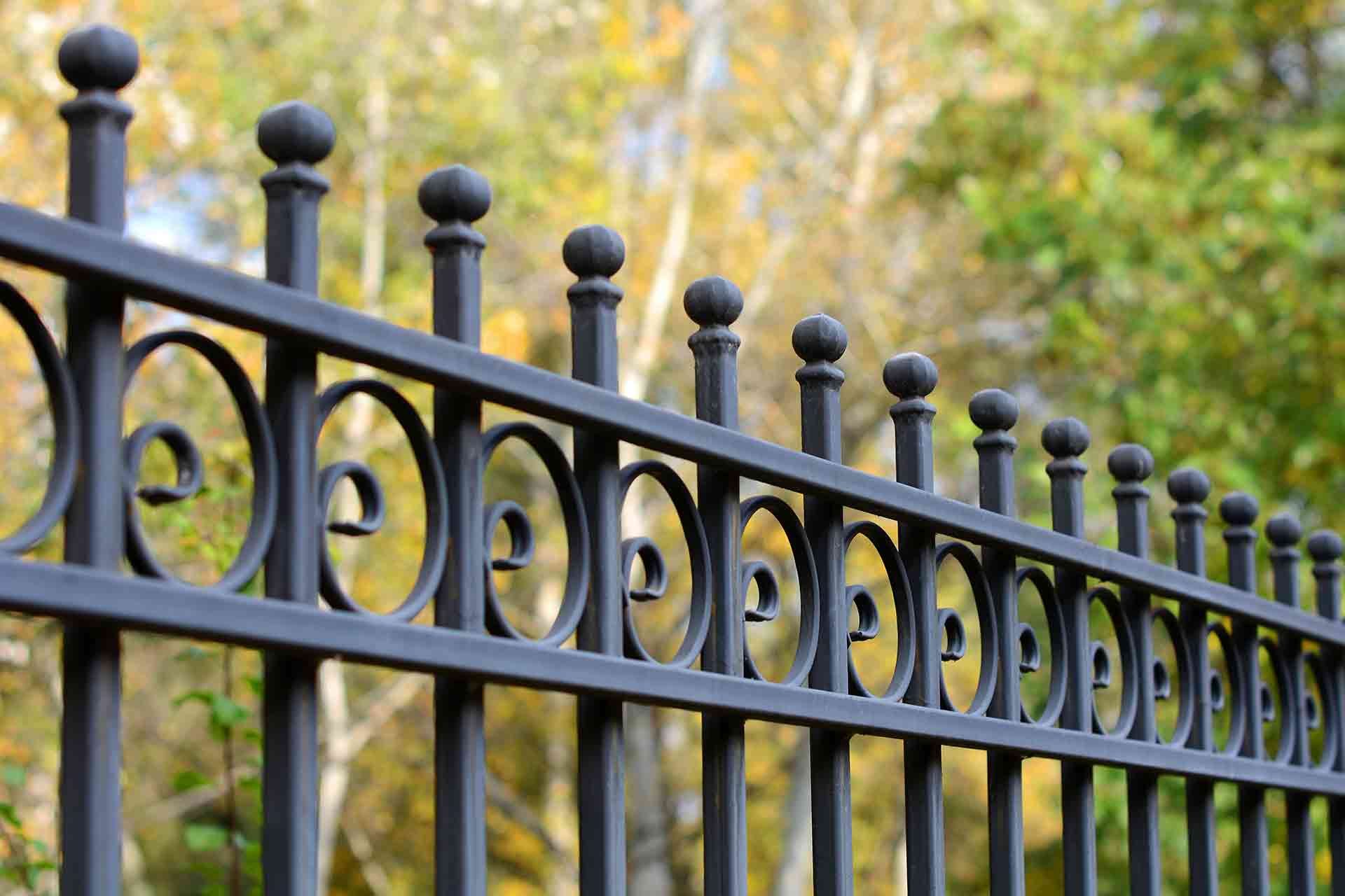Wrought-iron-fence